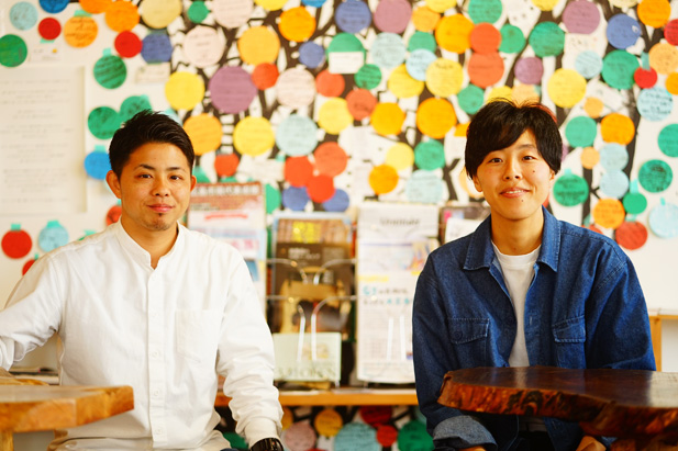 當山敦己(あっきー)、高畑桜(さーちゃん)